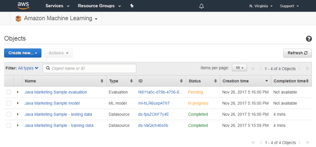 Machine Learning Dashboard