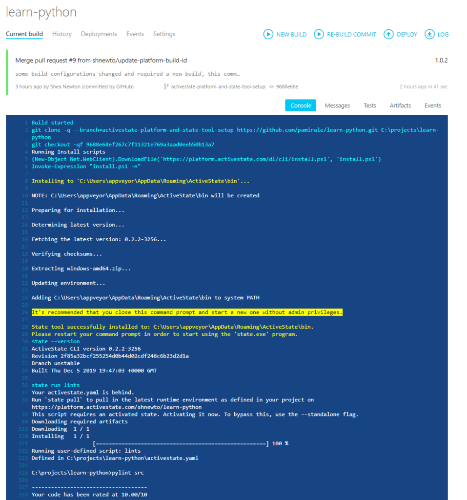 successful build - How to Simplify CI/CD Pipelines for Windows Successful Build