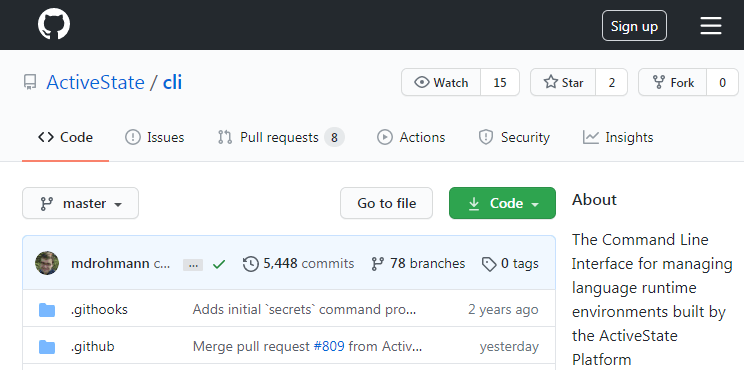 State Tool GitHub Repository