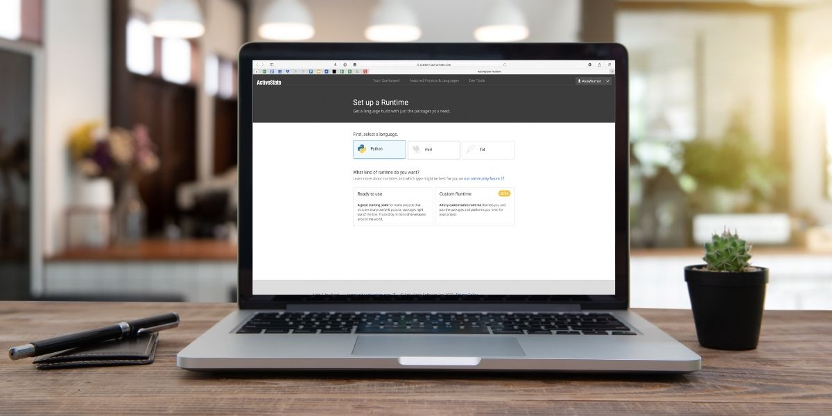 how to set up a python environment