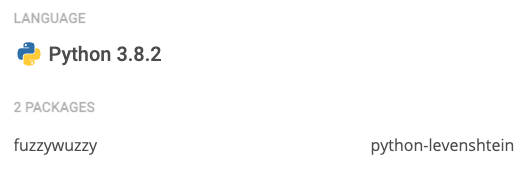 fuzzywuzzy library fuzzywuzzy library