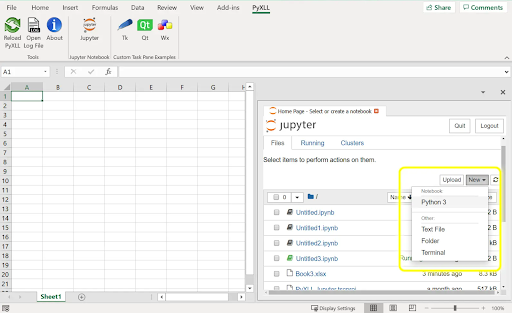 New Jupyter Notebook