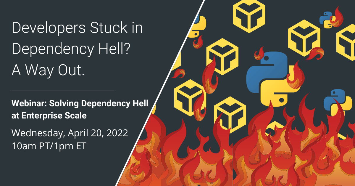 Webinar python dependency hell
