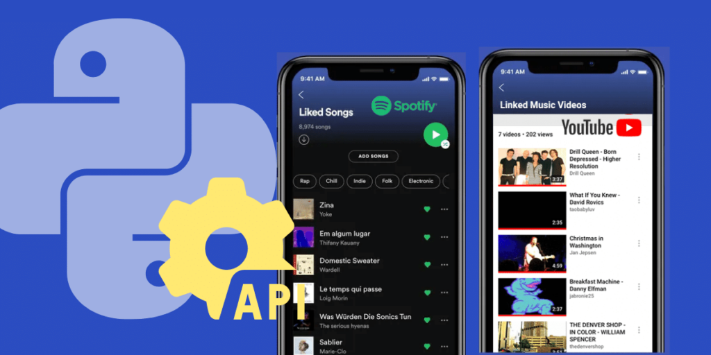 spotify youtube api python