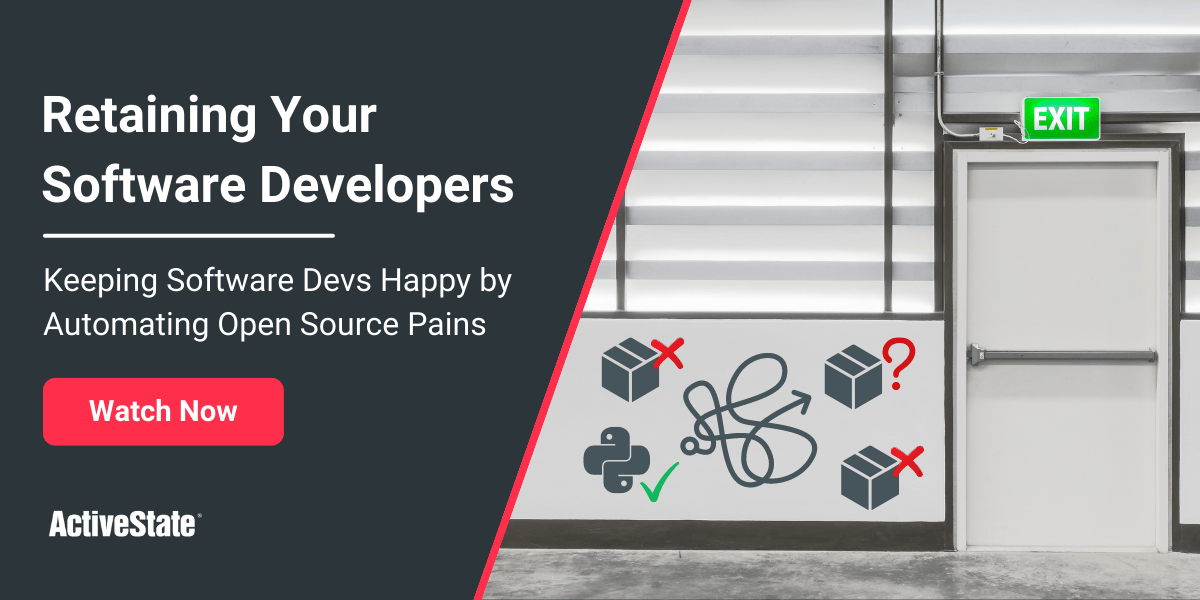 Webinar - Retaining Your Software Developer