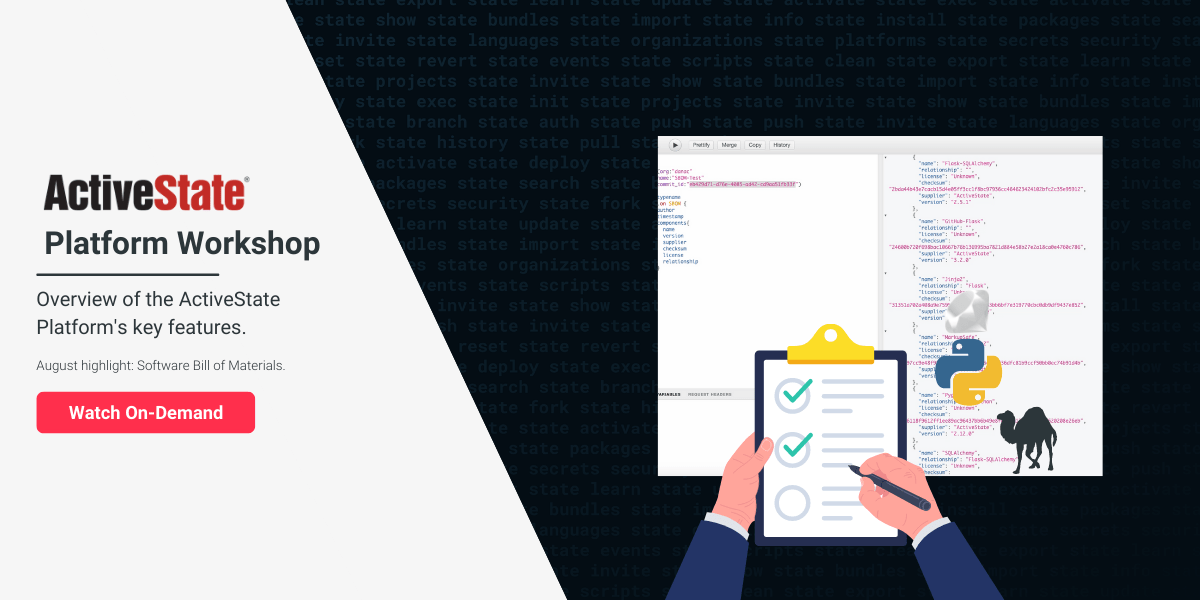 August Platform Workshop On Demand