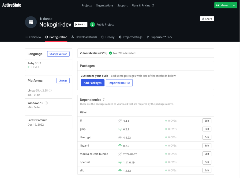 Initial Ruby Configuration