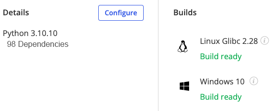 Computer Vision Python environment