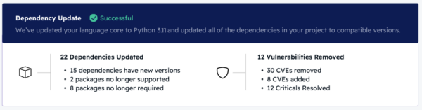 Dependency Update Report